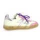 Up44 Baskets cuir blanc/violet