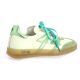 Up44 Baskets cuir blanc/vert