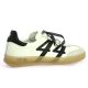 Up44 Baskets cuir blanc/noir
