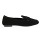 Reqins Mocassins cuir velours noir