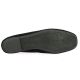 Reqins Mocassins cuir velours noir