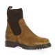 Reqins Boots cuir velours cafe