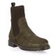 Reqins Boots cuir velours cacao