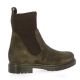 Reqins Boots cuir velours cacao