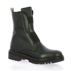 Reqins Boots cuir noir