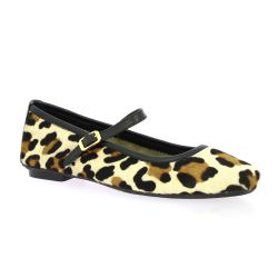 Reqins Ballerines cuir chamois