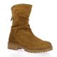 Reqins Boots cuir velours cognac