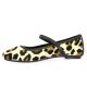 Reqins Ballerines cuir chamois
