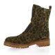 Reqins Boots cuir velours leopard