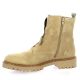Reqins Boots cuir velours havane