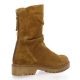 Reqins Boots cuir velours cognac