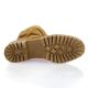 Reqins Boots cuir velours cognac