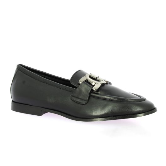 Reqins Mocassins cuir noir