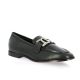 Reqins Mocassins cuir noir