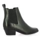Reqins Boots cuir noir