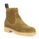 Patricia miller Boots cuir velours camel