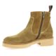 Patricia miller Boots cuir velours camel