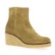 Patricia miller Boots cuir velours camel