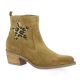 Patricia miller Boots cuir velours camel