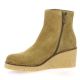 Patricia miller Boots cuir velours camel