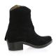 Patricia miller Boots cuir velours noir