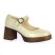 Patricia miller Babies cuir vernis beige