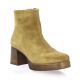 Patricia miller Boots cuir velours camel
