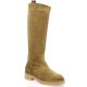 Patricia miller Bottes cuir velours camel