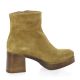 Patricia miller Boots cuir velours camel
