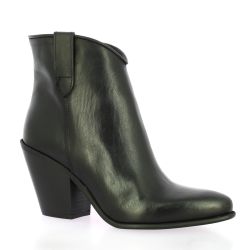 Metisse Boots cuir noir