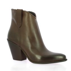 Metisse Boots cuir marron
