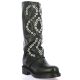 Metisse Bottes cuir noir