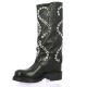 Metisse Bottes cuir noir