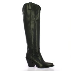 Metisse Bottes cuir noir