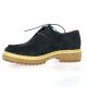 Exit Derby cuir velours marine