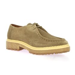 Exit Derby cuir velours vison