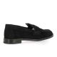 Exit Mocassins cuir velours noir