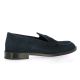 Exit Mocassins cuir velours marine