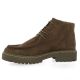 Exit Derby cuir velours marron