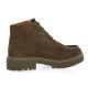 Exit Derby cuir velours marron