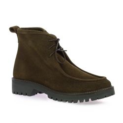 So send Boots cuir velours marron