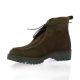 So send Boots cuir velours marron