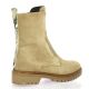 Reqins Boots cuir velours havane