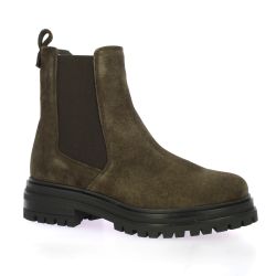 Creator Boots cuir velours marron