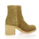 Patricia miller Boots cuir velours camel