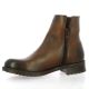 Coco abricot Boots cuir cognac