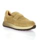 Reqins Baskets cuir velours vison
