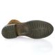 Coco abricot Boots cuir velours zebre