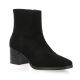 Pao Boots cuir velours noir