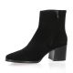 Pao Boots cuir velours noir